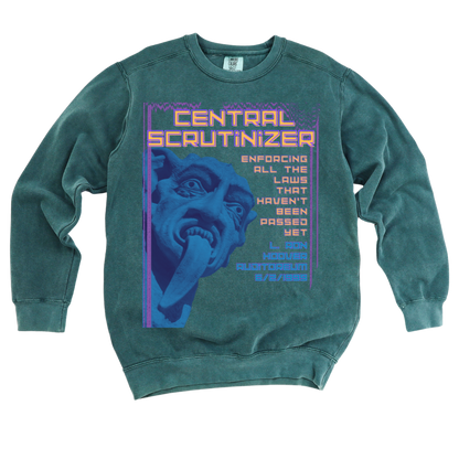 Central Scrutinizer: Garment-Dyed Sweatshirt