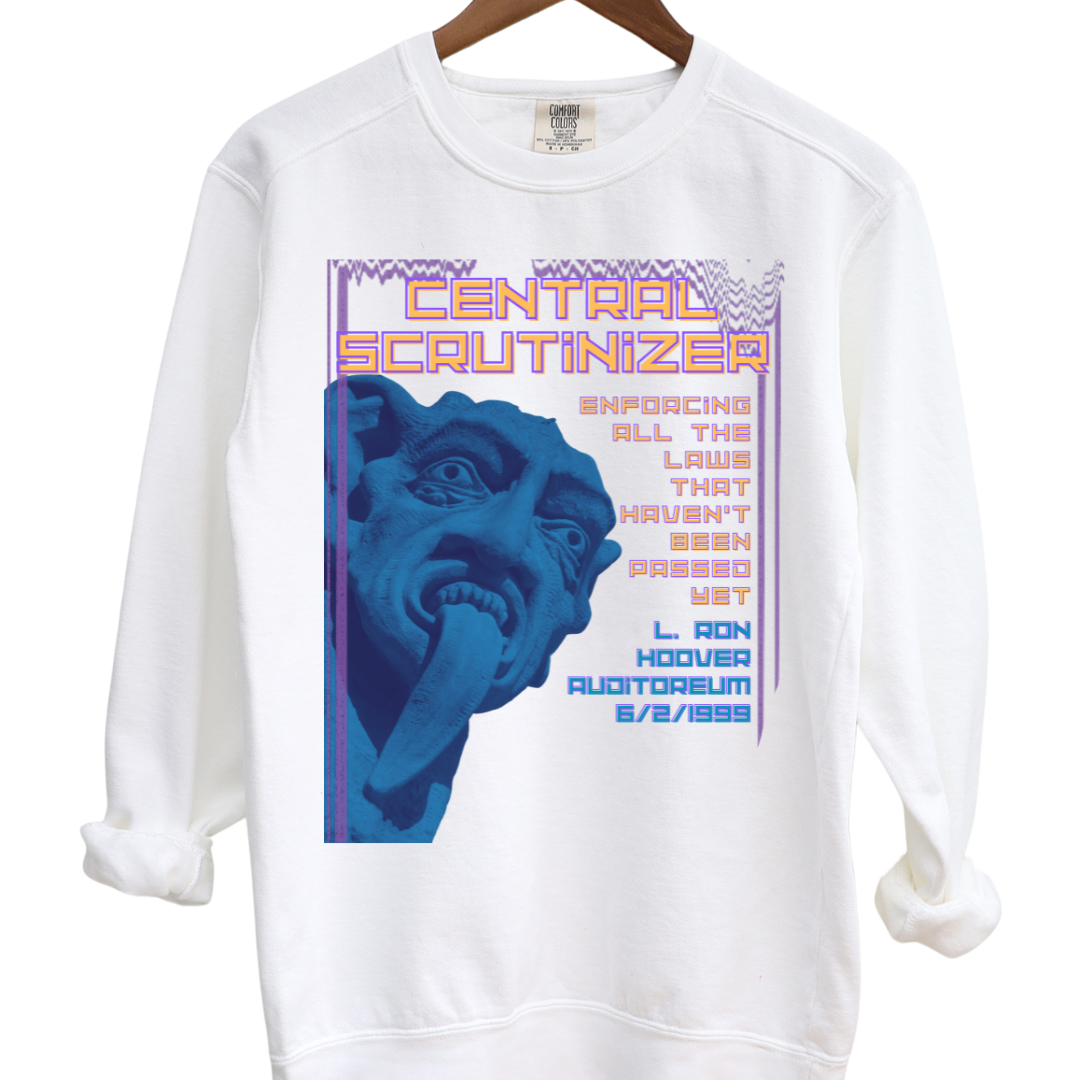Central Scrutinizer: Garment-Dyed Sweatshirt