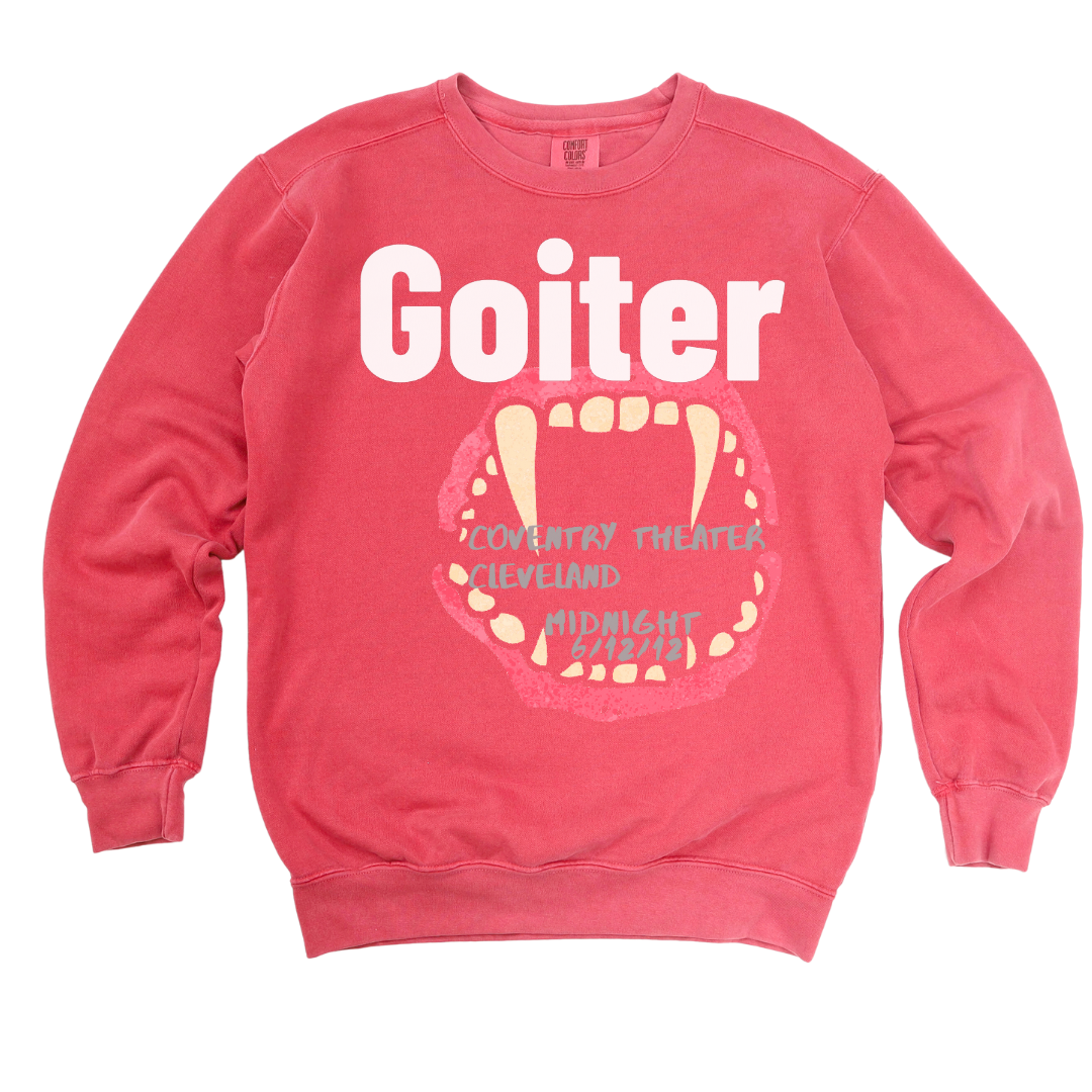 Goiter: Garment Dyed Sweatshirt