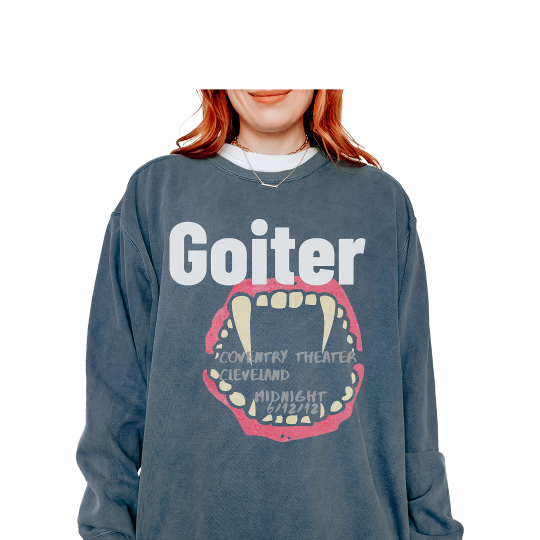 Goiter: Garment Dyed Sweatshirt