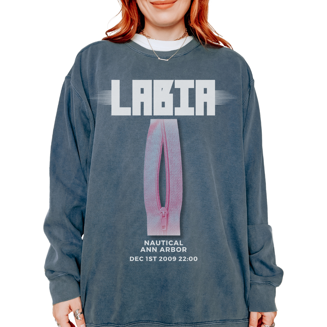 Labia: Garment-Dyed Sweatshirt
