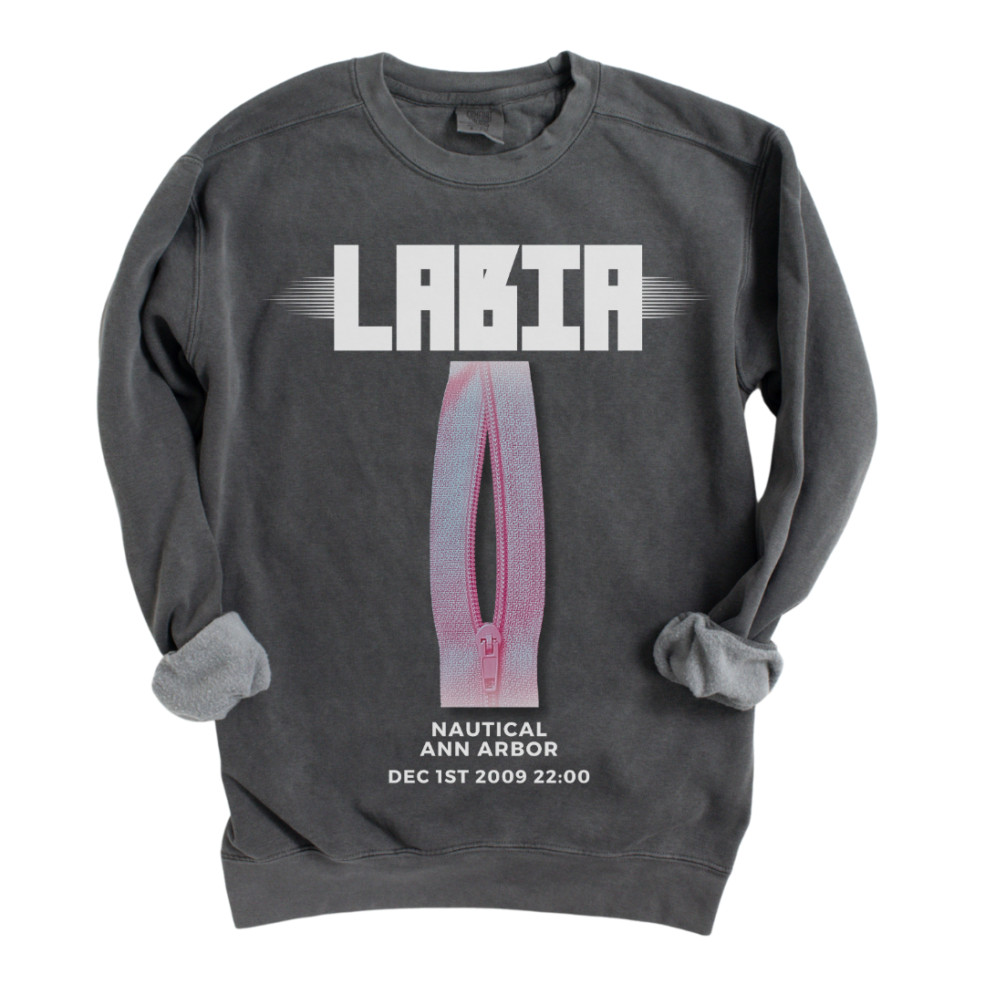 Labia: Garment-Dyed Sweatshirt