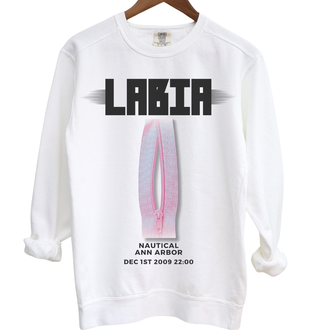 Labia: Garment-Dyed Sweatshirt