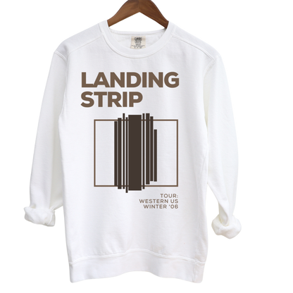 Landing Strip: Garment Dyed Sweatshirt