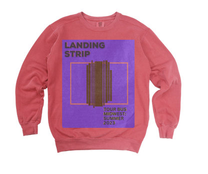 Landing Strip: Limited Edition Garment Dyed Sweatshirt