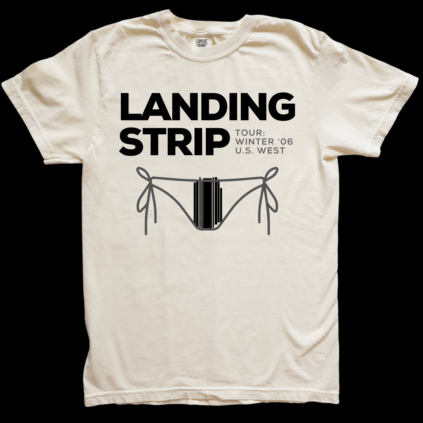 Landing Strip: Garment Dyed Tee