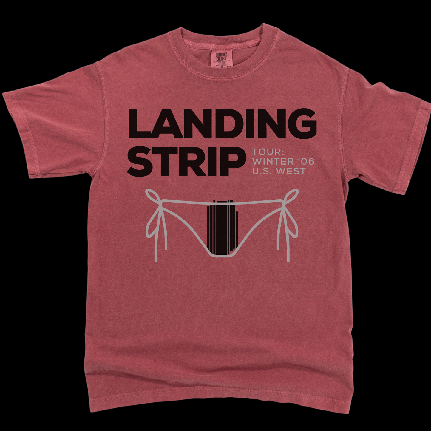 Landing Strip: Garment Dyed Tee