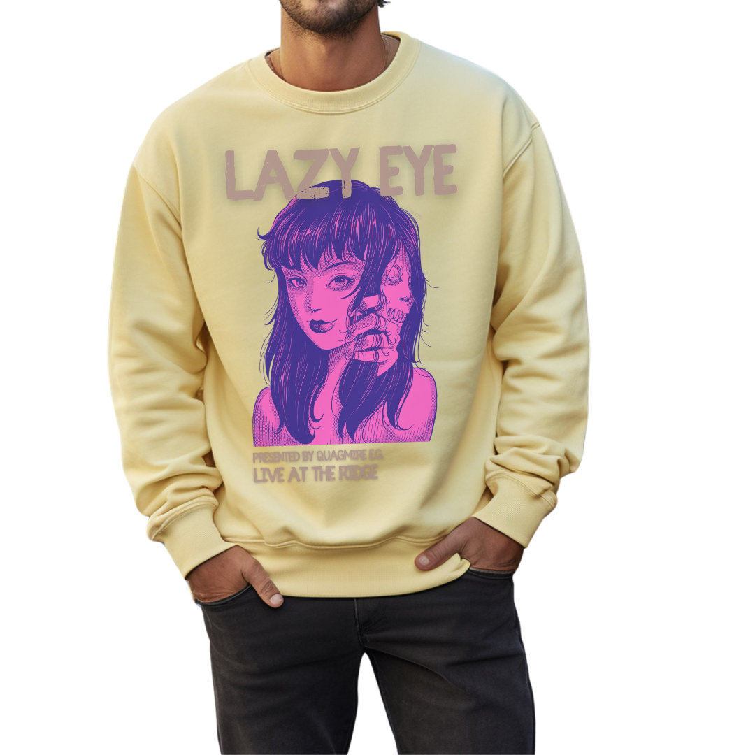 Lazy Eye: Limited Edition Garment-Dyed Sweatshirt