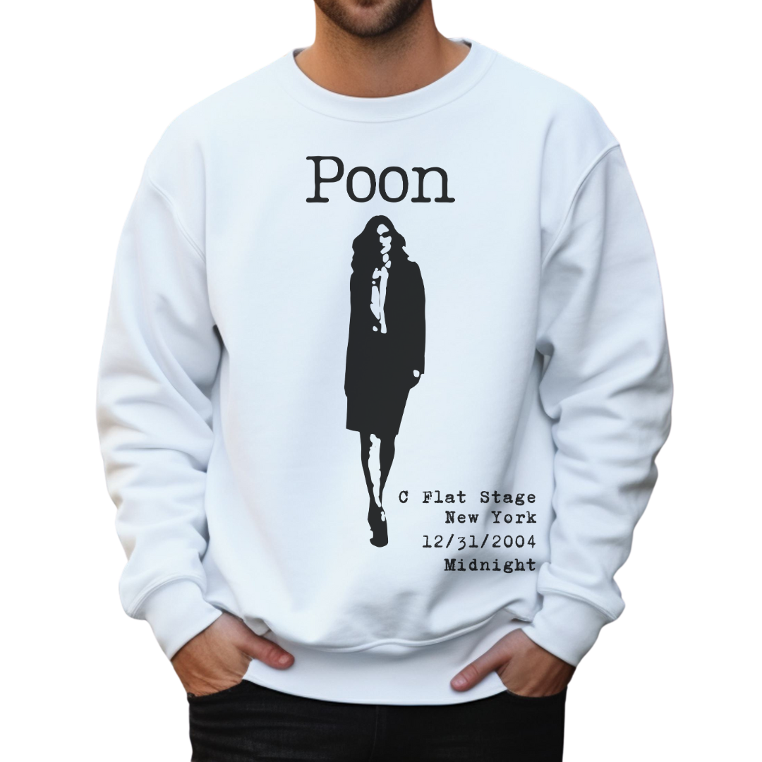 Poon: Garment Dyed Crewneck Lightweight Sweatshirt