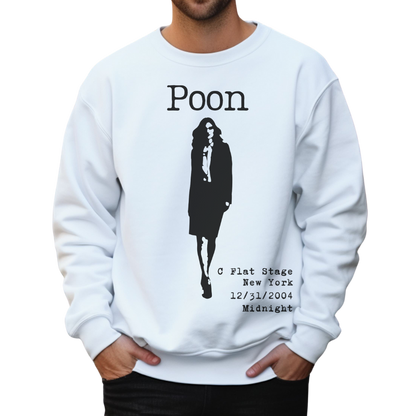 Poon: Garment Dyed Crewneck Lightweight Sweatshirt