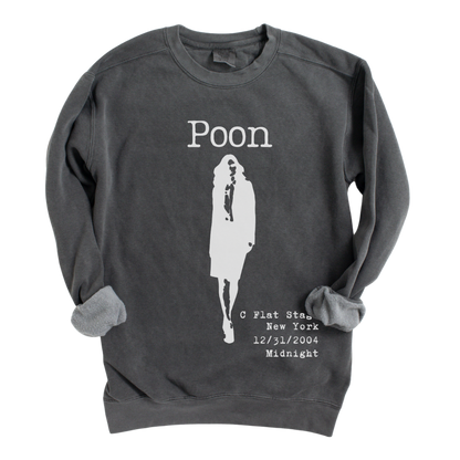 Poon: Garment Dyed Crewneck Lightweight Sweatshirt