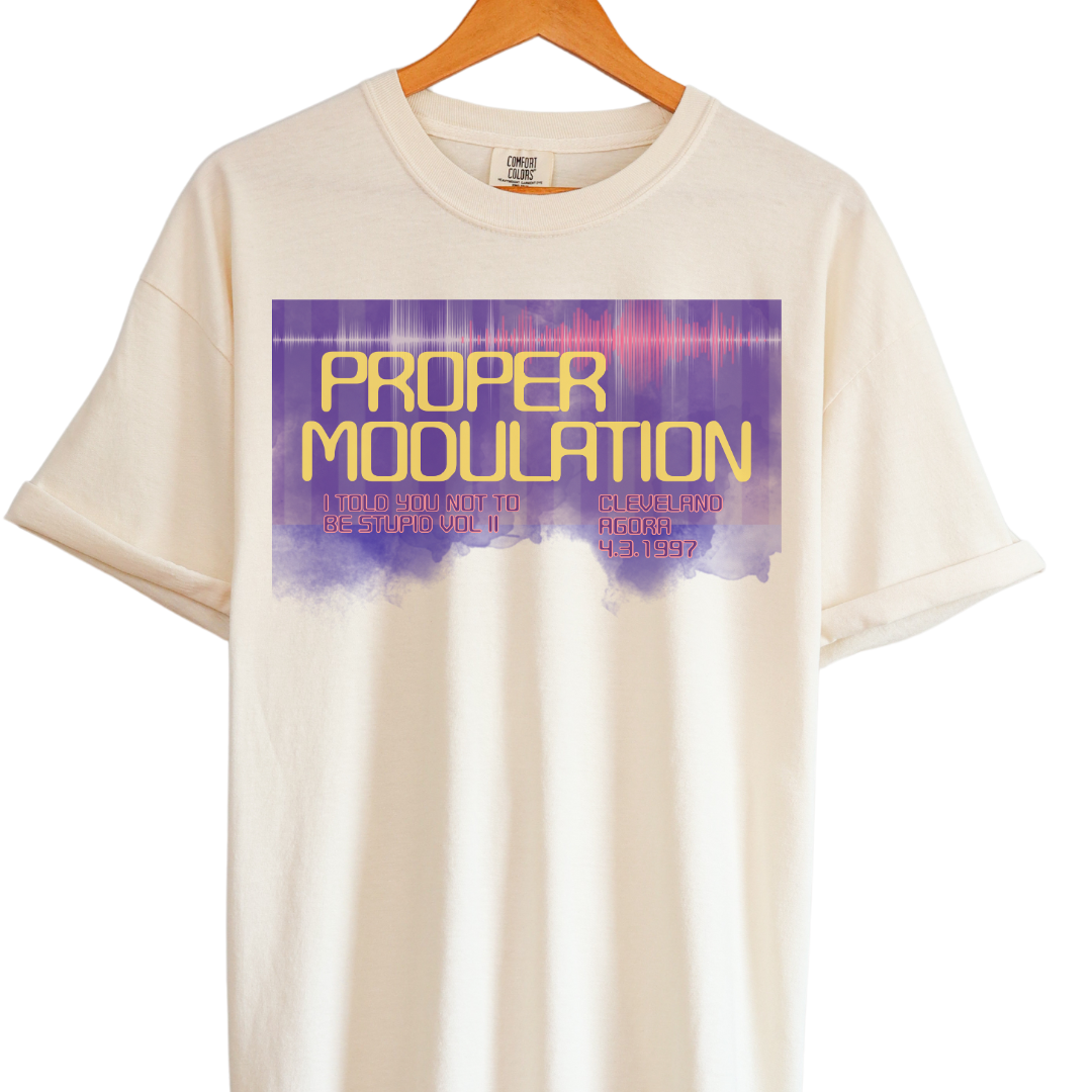 Proper Modulation: Garment Dyed Tee