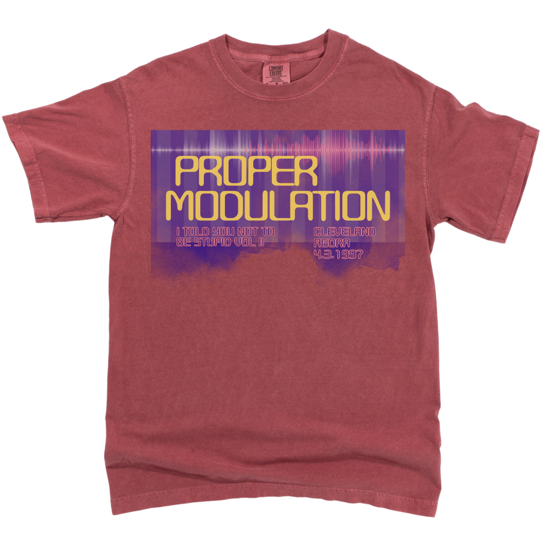 Proper Modulation: Garment Dyed Tee