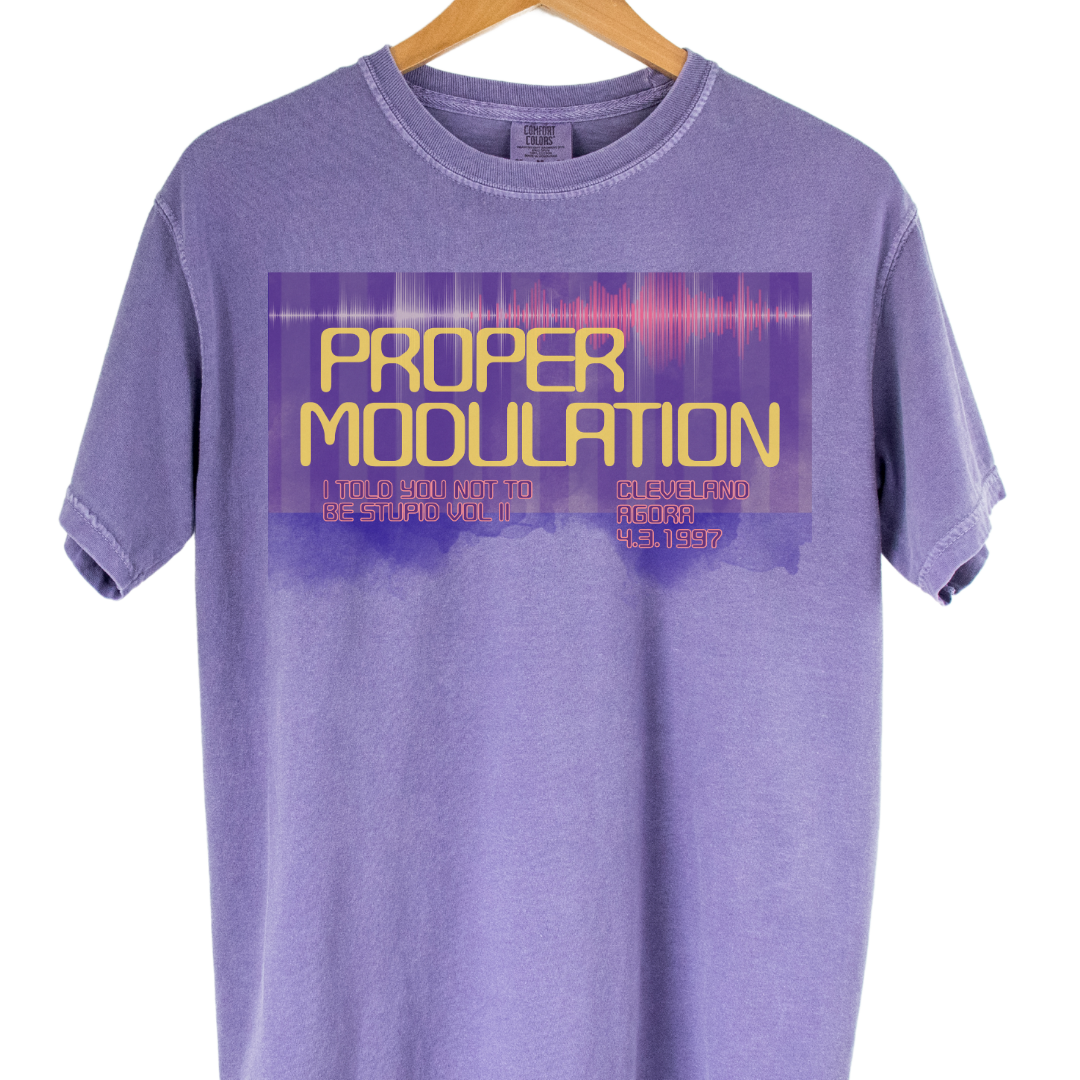 Proper Modulation: Garment Dyed Tee