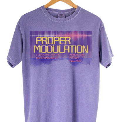 Proper Modulation: Garment Dyed Tee