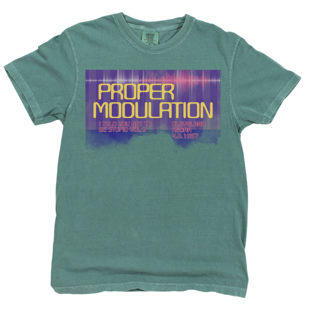 Proper Modulation: Garment Dyed Tee