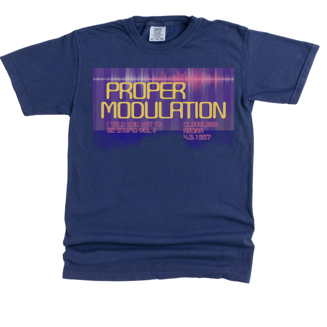 Proper Modulation: Garment Dyed Tee