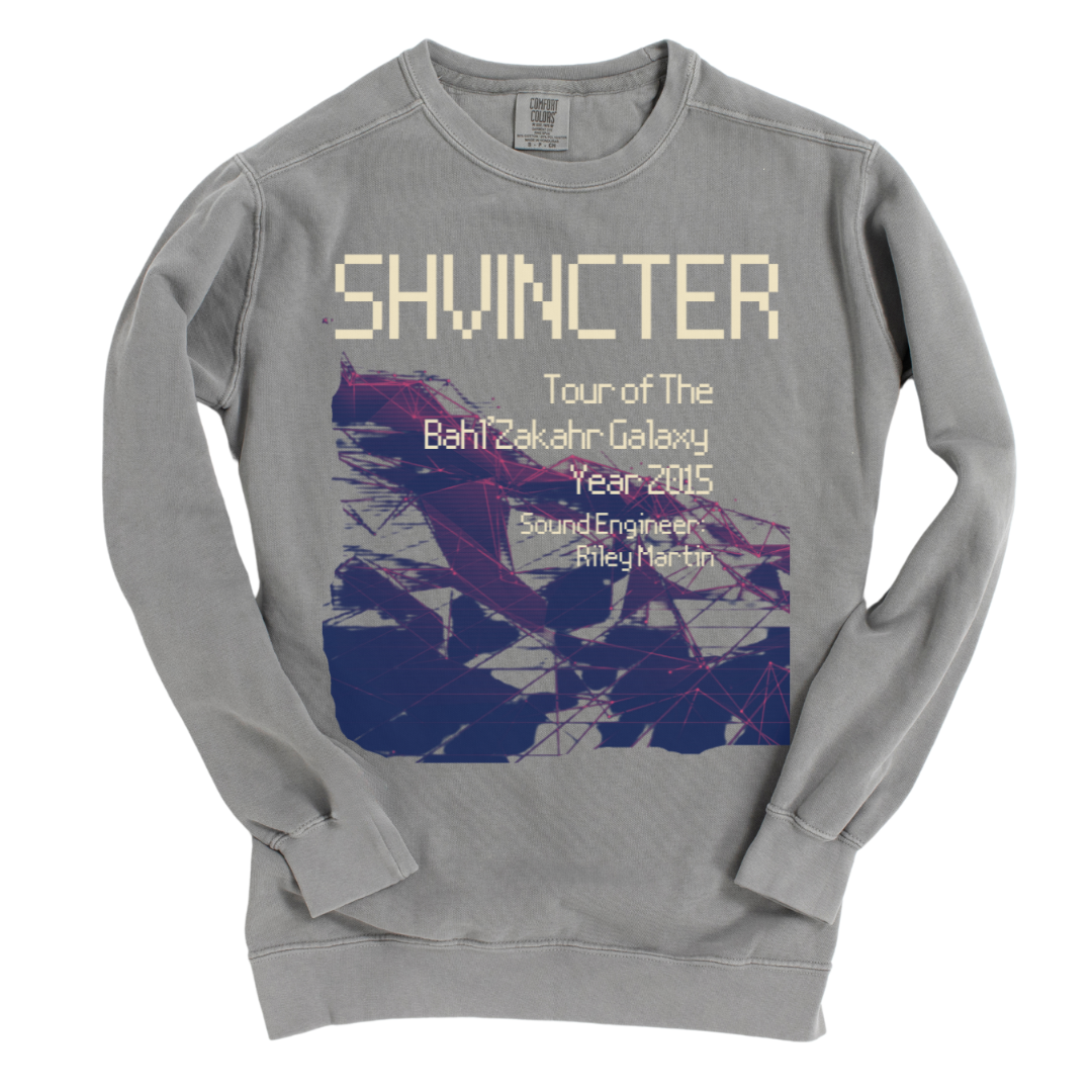 Shvincter: Garment-Dyed Sweatshirt