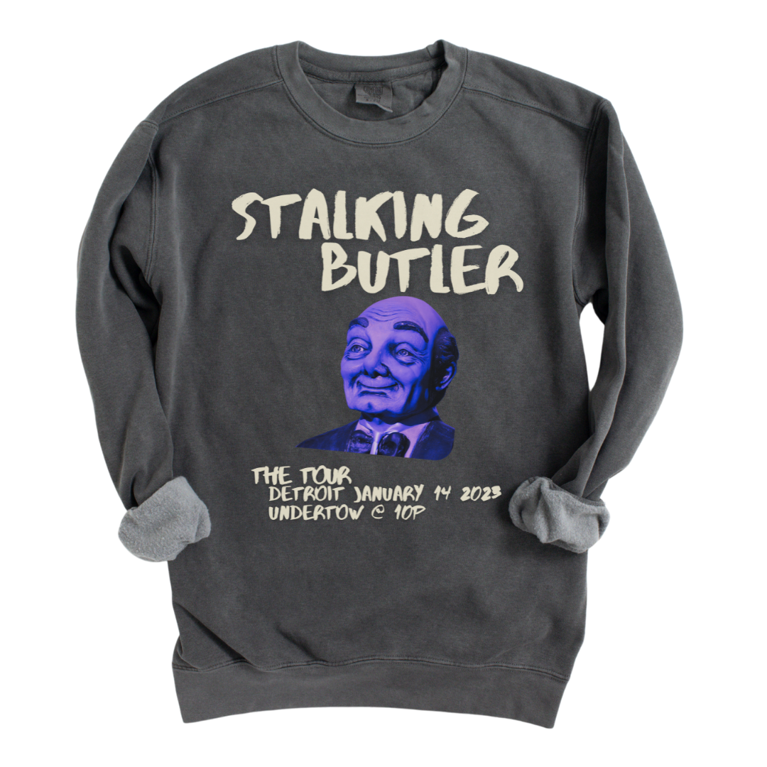 Stalking Butler: Garment Dyed Sweatshirt