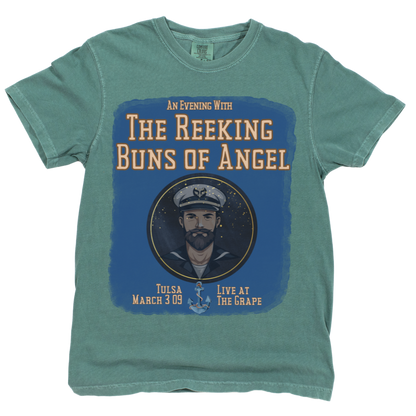 Bands That Never Were The Reeking Buns of Angels: Garment-Dyed Tee Printify Cotton Crew neck DTG Men's Clothing Oversized T-shirts Unisex Women's Clothing