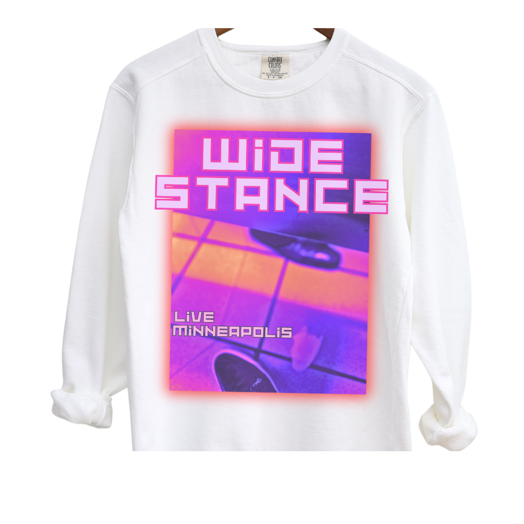 Wide Stance: Garment Dyed Sweatshirt