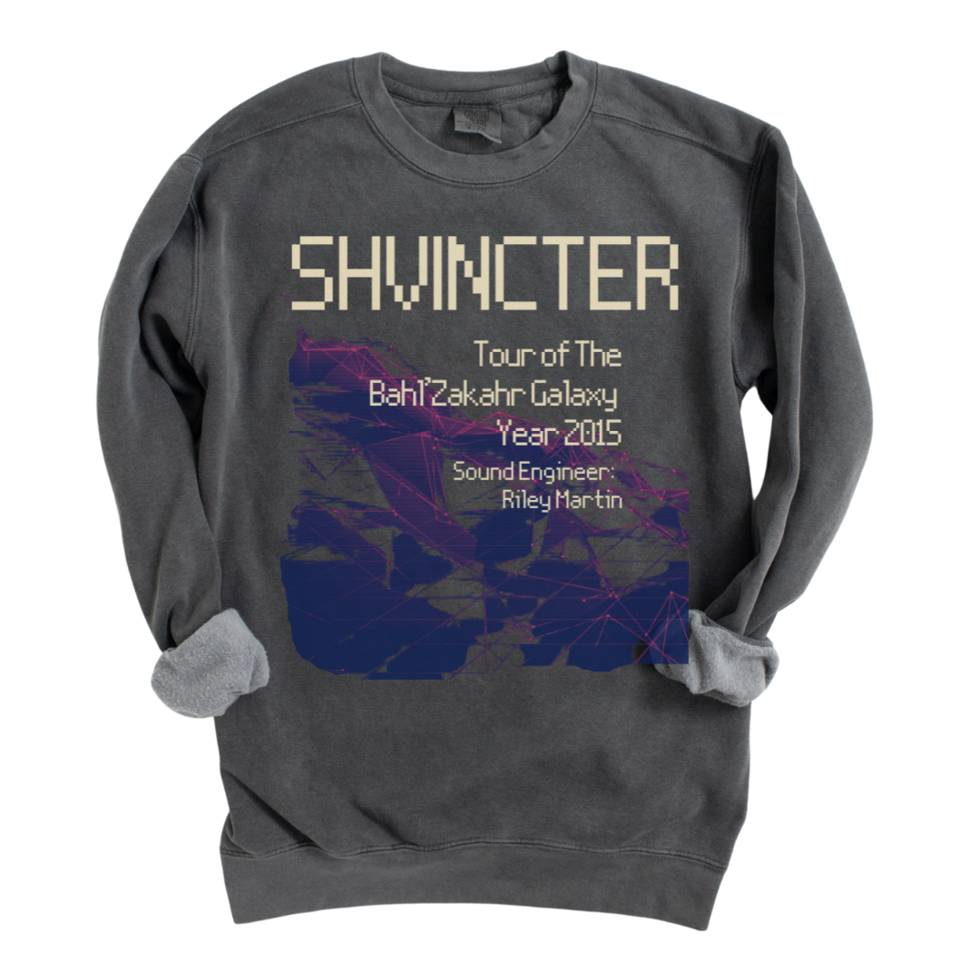 Shvincter: Garment-Dyed Sweatshirt